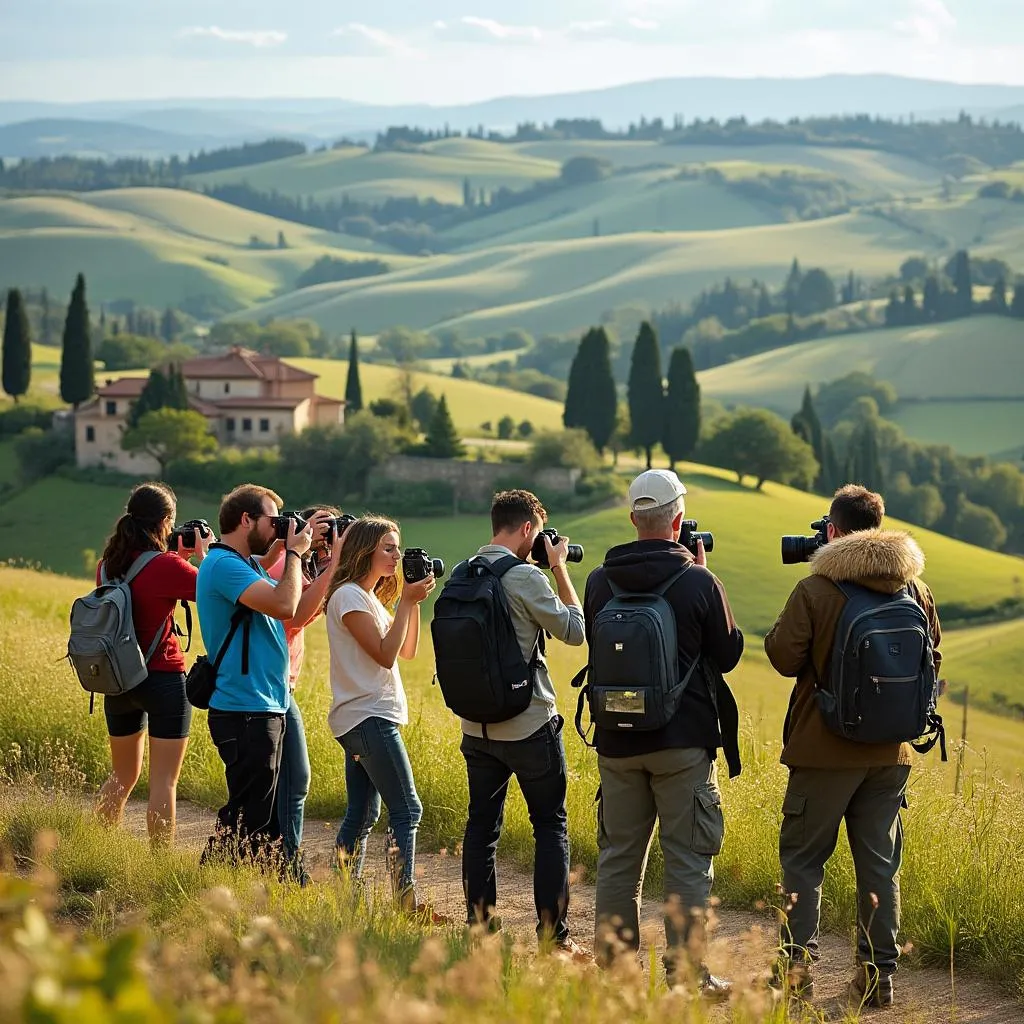 Esperienza fotografica nelle colline toscane